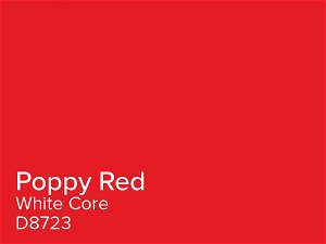 Daler Poppy Red 1.4mm White Core Mountboard 1 sheet