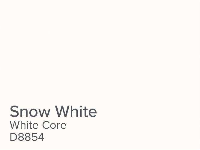 Daler Snow White 2.6mm White Core Mountboard 1 sheet