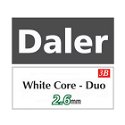 Daler Bright White Core 2.6mm Antique White Mountboard 1 sheet