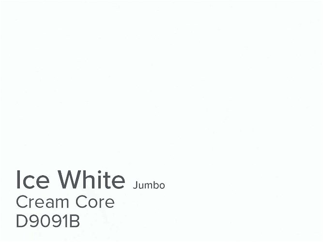Daler Ice White 1.4mm Cream Core Jumbo Mountboard 5 sheets