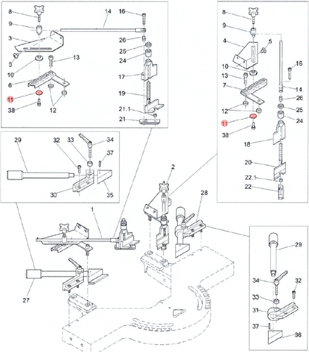 Washer for Automatic Rebate Adjusters