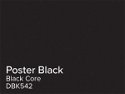 Daler Poster Black 1.4mm Black Core Mountboard 1 sheet