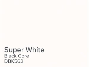 Daler Super White 1.4mm Black Core Mountboard 1 sheet