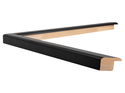 14mm 'Mono' Matt Black FSC™ Certified 100% Frame Moulding