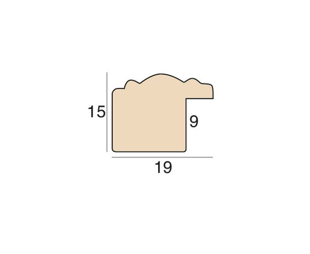 19mm 'Chiltern' Antique FSC™ Certified 100% Frame Moulding