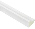 46mm 'Duo Large' White FSC™ Certified 100% Frame Moulding