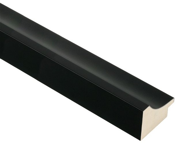 46mm 'Duo Large' Black FSC™ Certified 100% Frame Moulding