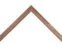 20x20mm 'Bare Wood' Black Walnut Frame Moulding