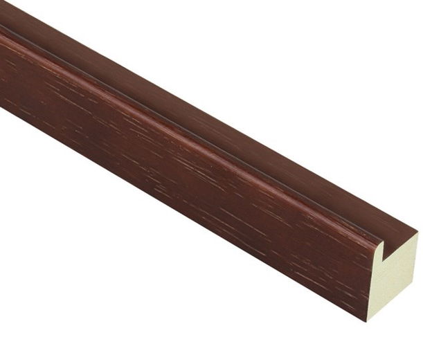 30mm deep 'Floater' Dark Brown Open Grain FSC™ Certified 100% Frame Moulding 