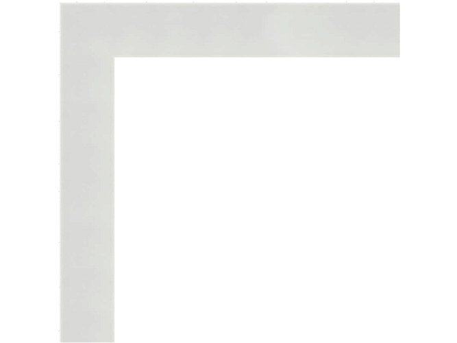 21mm 'Mono' Gloss White FSC™ Certified 100% Frame Moulding