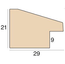 29mm 'Bianco' Brushed Cream FSC™ Certified 100%