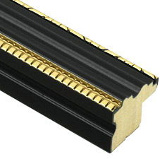 20mm 'Hogarth' Black and Gold