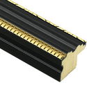 20mm 'Hogarth' Black and Gold