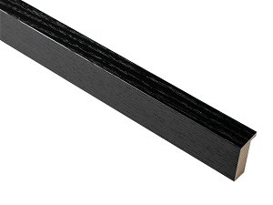 21mm 'Richmond' Black FSC™ Certified 100% Frame Moulding