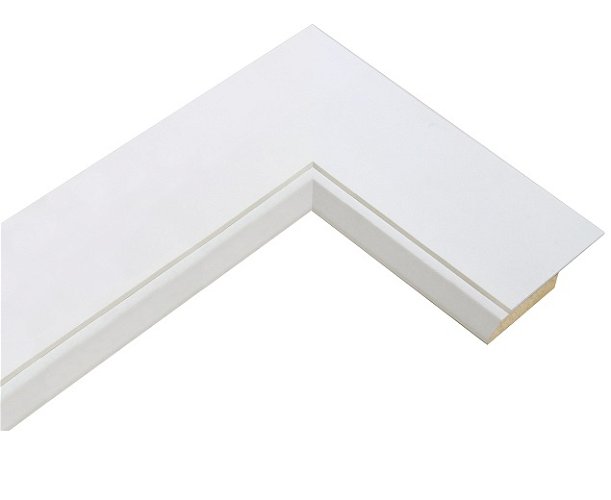 45mm Paper Wrapped Slip - Ice White Frame Moulding
