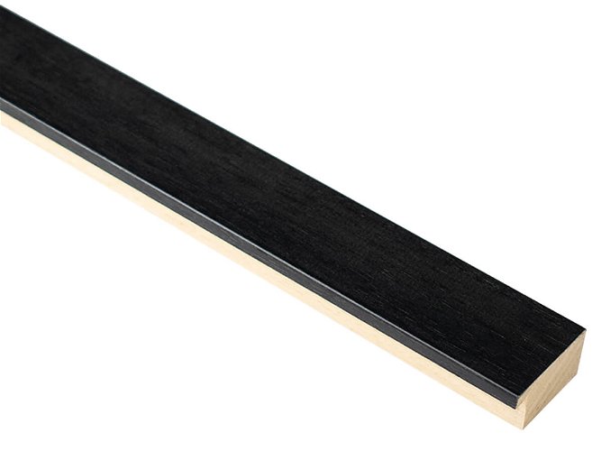 38mm 'Skane' Charcoal Black FSC™ Certified 100% Frame Moulding