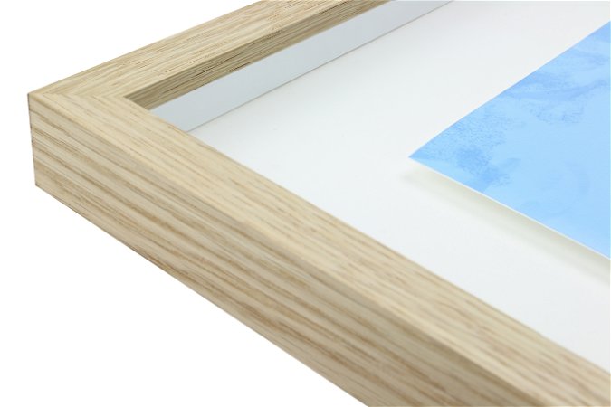 21mm 'Bare Wood' Oak FSC™ Certified 100% Frame Moulding