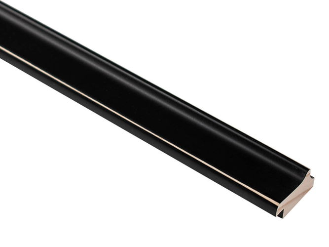 34mm 'Palladian' Black FSC™ Certified Mix 70% Frame Moulding