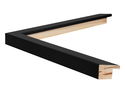 16mm 'Sundae' Black FSC™ Certified Mix 70% Frame Moulding