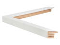 16mm 'Sundae' White FSC™ Certified Mix 70% Frame Moulding