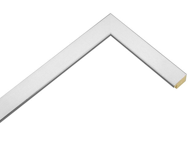 19mm 'Trocadero' Satin Silver FSC™ Certified 100% Frame Moulding