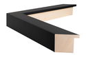 30x35mm 'Mono' Matt Black FSC™ Certified 100% Frame Moulding