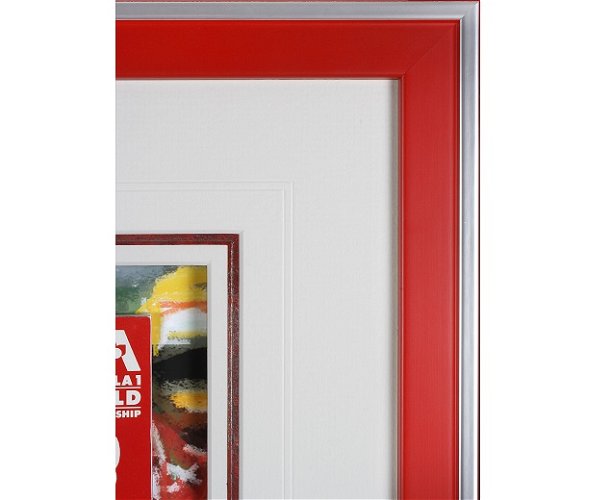 28mm 'Sportif' Red FSC™ Certified 100% Frame Moulding
