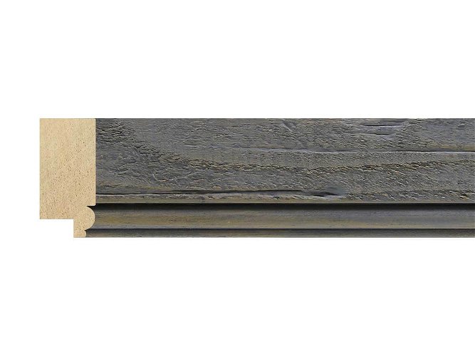 42mm 'Driftwood' Distressed French Grey Frame Moulding
