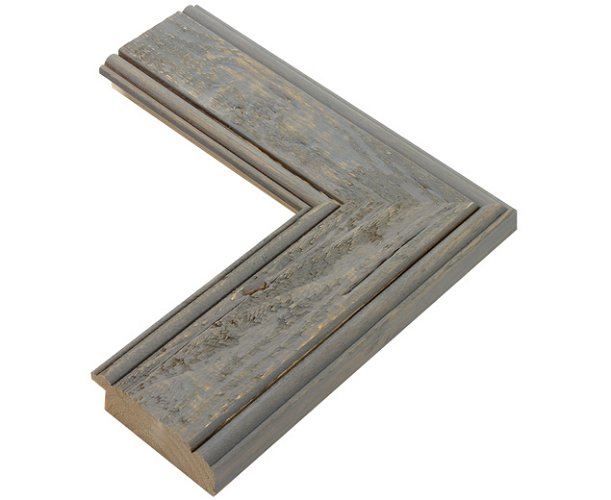 62mm 'Driftwood' Distressed French Grey Frame Moulding