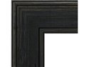 62mm 'Driftwood' Distressed Charcoal Frame Moulding