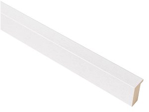 21mm 'Domino' White Open Grain FSC™ Certified 100% Frame Moulding