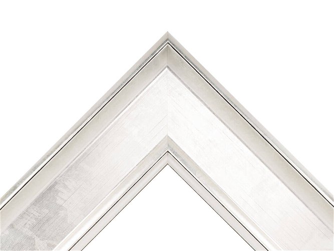 70mm 'Opus' Sterling Silver FSC™ Certified Mix 70% Frame Moulding
