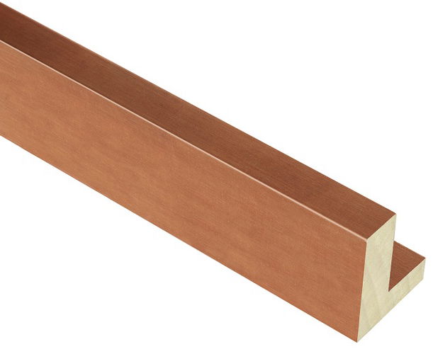 19mm 'Soho L Style' Copper 42mm rebate FSC™ Certified 100% Frame Moulding