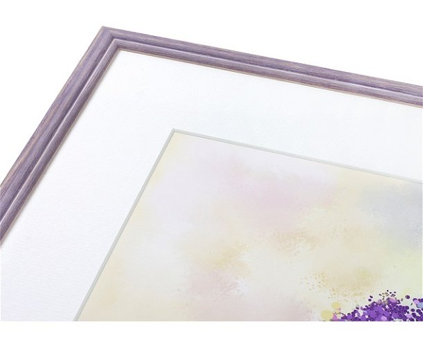 20mm 'Allium' Lavender Frame Moulding