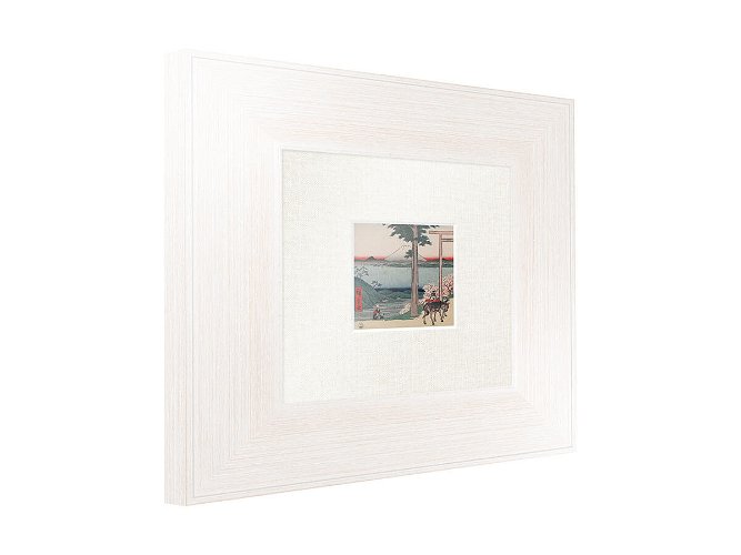 68mm 'Kyoto' White Frame Moulding