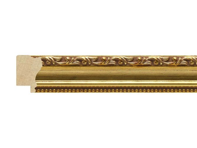 32mm 'Auric' Antique Gold Leaf Frame Moulding
