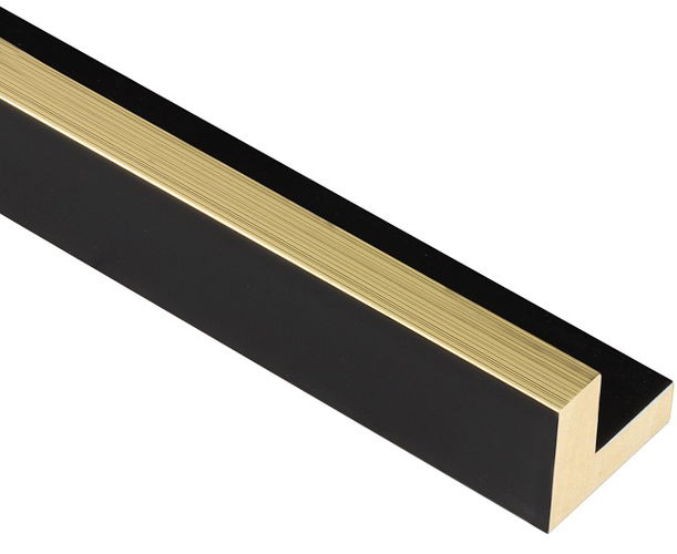 12mm 'Memento' Matt Black, Gold Sight Edge FSC™ Certified 100%