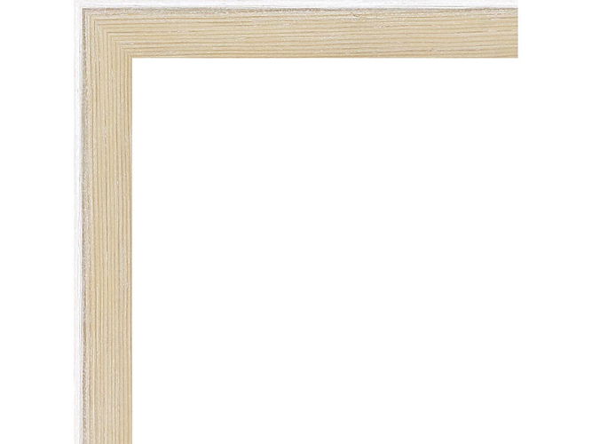 16mm 'Iris' Washed White Frame Moulding