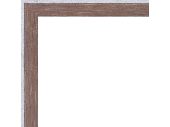 16mm 'Iris' Washed Brown Frame Moulding