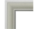 48mm 'Fino' Antique White/Silver Frame Moulding