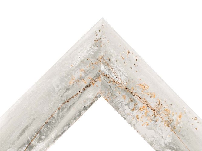 73mm 'Carrara' Marble Wash Frame Moulding