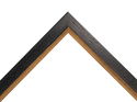 29mm 'Fino' Antique Black/Gold Frame Moulding