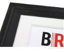 64mm 'Brooklyn' Vintage Black Frame Moulding