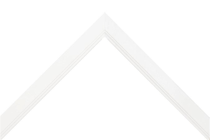 22mm 'White Wash Slips' White FSC™ Certified Mix 70% Frame Moulding