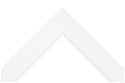 43mm 'White Wash Slips' White FSC™ Certified Mix 70% Frame Moulding