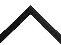 28mm 'Mono' Matt Black FSC™ Certified 100% Frame Moulding