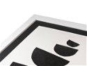 38mm 'Domino' White Open Grain FSC™ Certified 100% Frame Moulding