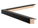 15x18mm 'Mono' Matt Black FSC™ Certified 100% Frame Moulding