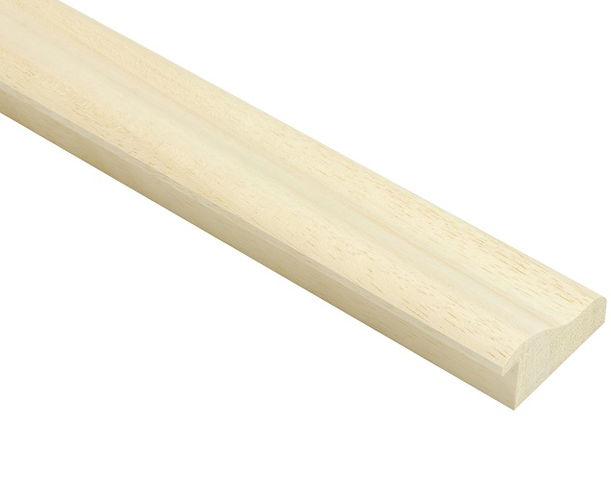 47mm 'Bare Wood' Ayous FSC™ Certified Mix Credit Frame Moulding