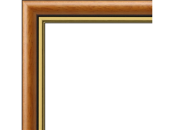 22mm 'Coniston' Walnut Gold Sight Edge FSC™ Certified 100% Frame Moulding